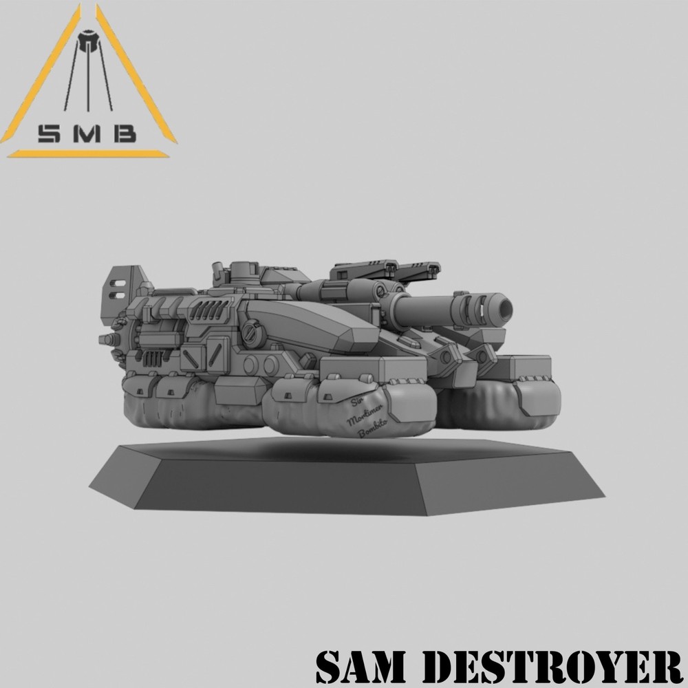 Sam Destroyer - 6mm Sir Mortimer Tank 2x