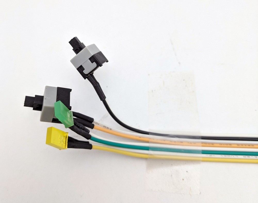 4-Pack PC Front Panel to Motherboard 28" Cable Reset/ON-OFF Switch Power/HDD LED