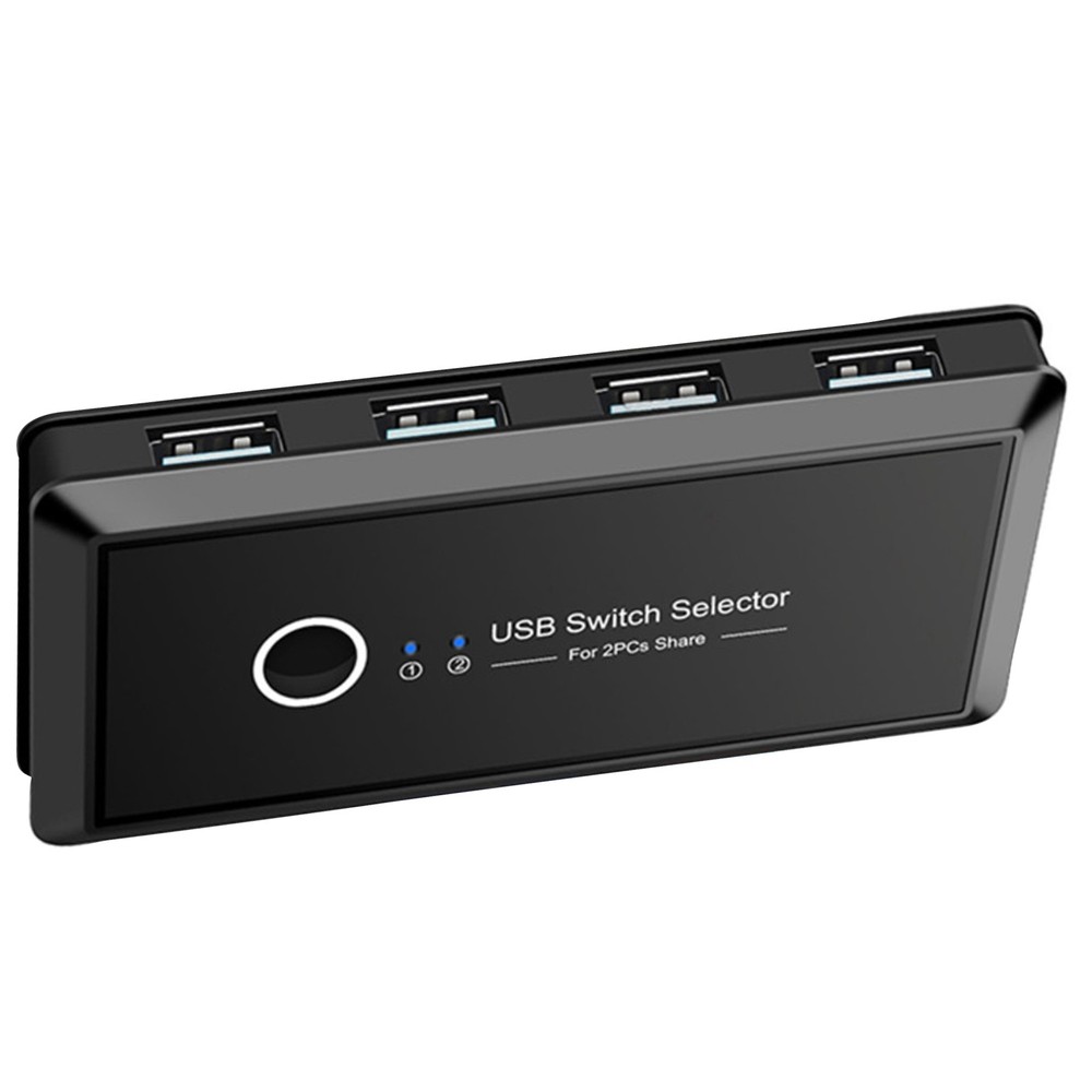 KVM Switch USB 3.0 2.0 for PC Laptop 2 Computers Users Sharing 4 USB Devices