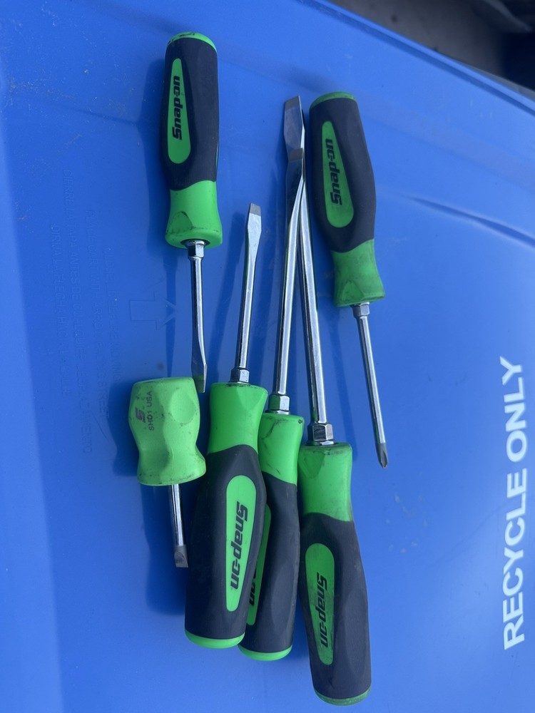 Snap-on Tools 6 pc Combination Screwdriver Set PAKTY061