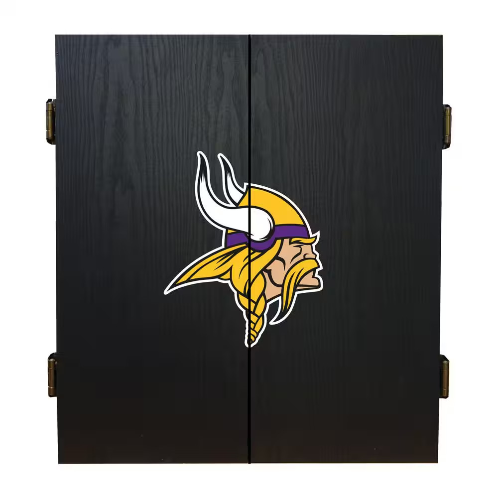 Minnesota Vikings Dart Board Set
