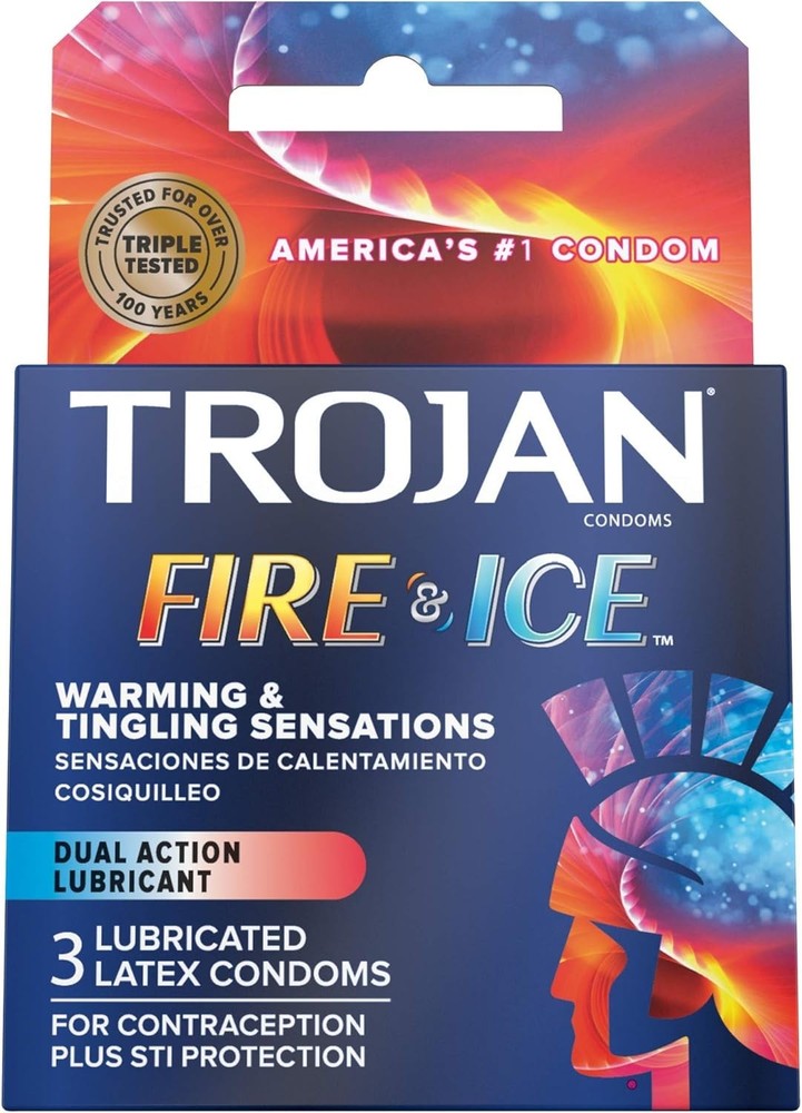 Fire & Ice Condoms 3 Pack