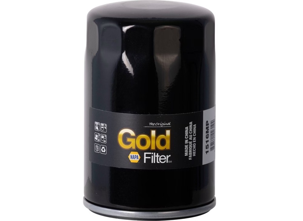 NAPA Gold 1516* Engine Oil Filter (6 Pack) – Oil Filter – Replacement Filter