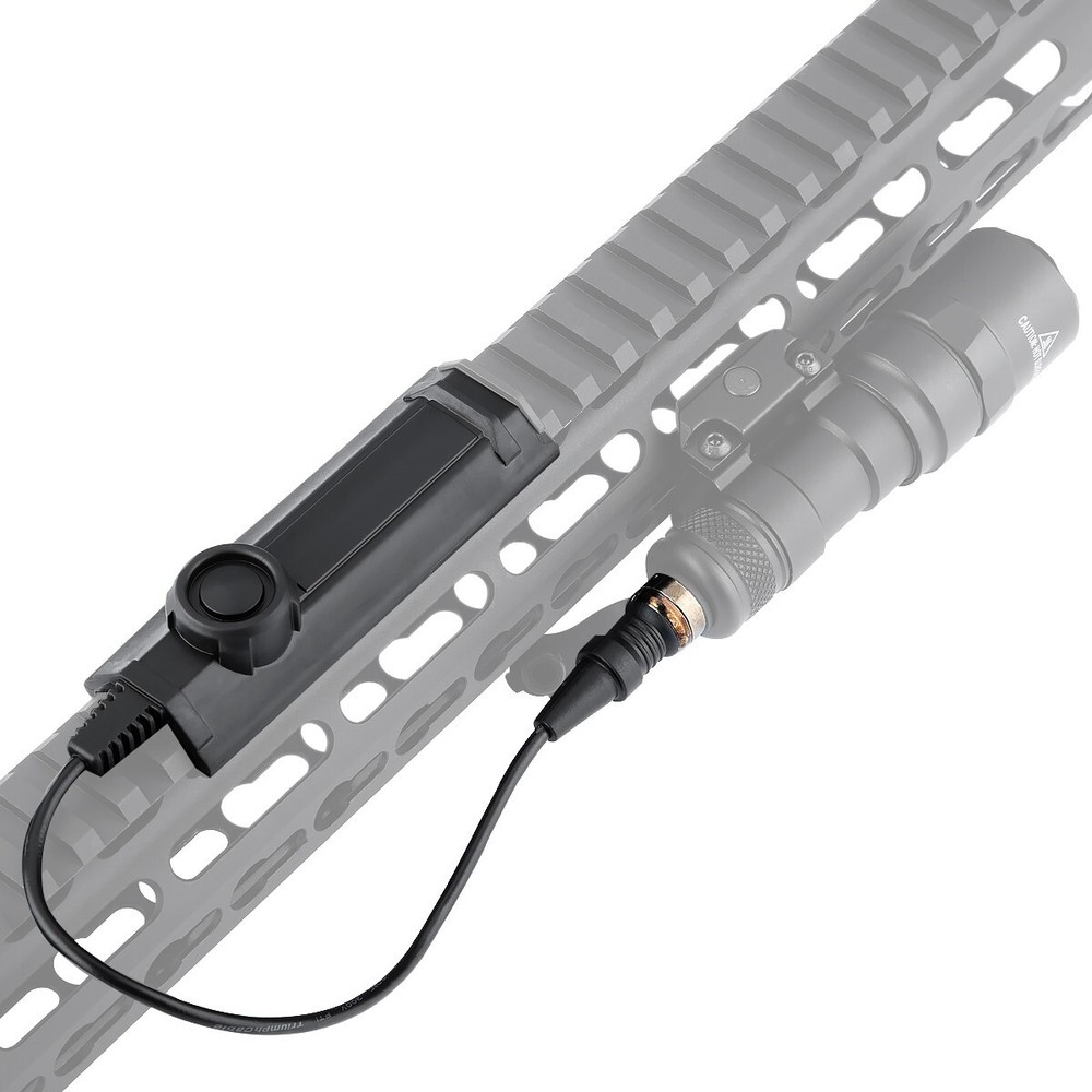 Tactical Picatinny flashlight Dual Function Tape Switch Remote Tail Controler