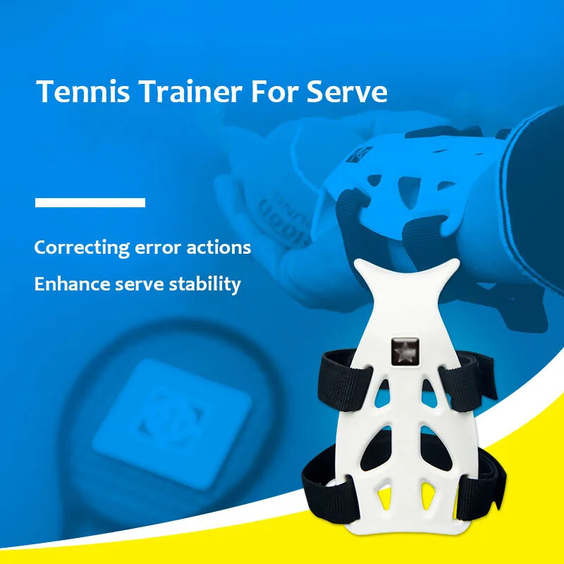 Tennis Ball Machine Practice Serve Training Tool Self-study Wrist Posture Padel