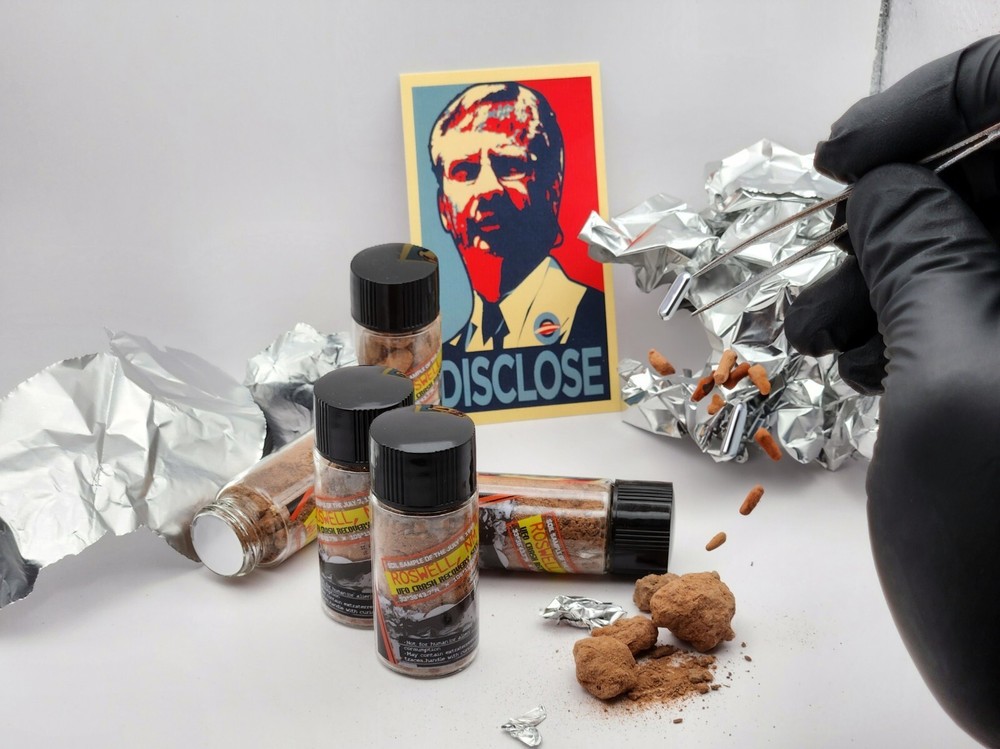 🛸 Roswell Dirt | "Allegedly" Crashed UFO Recovery Site Soil Sample 🫙