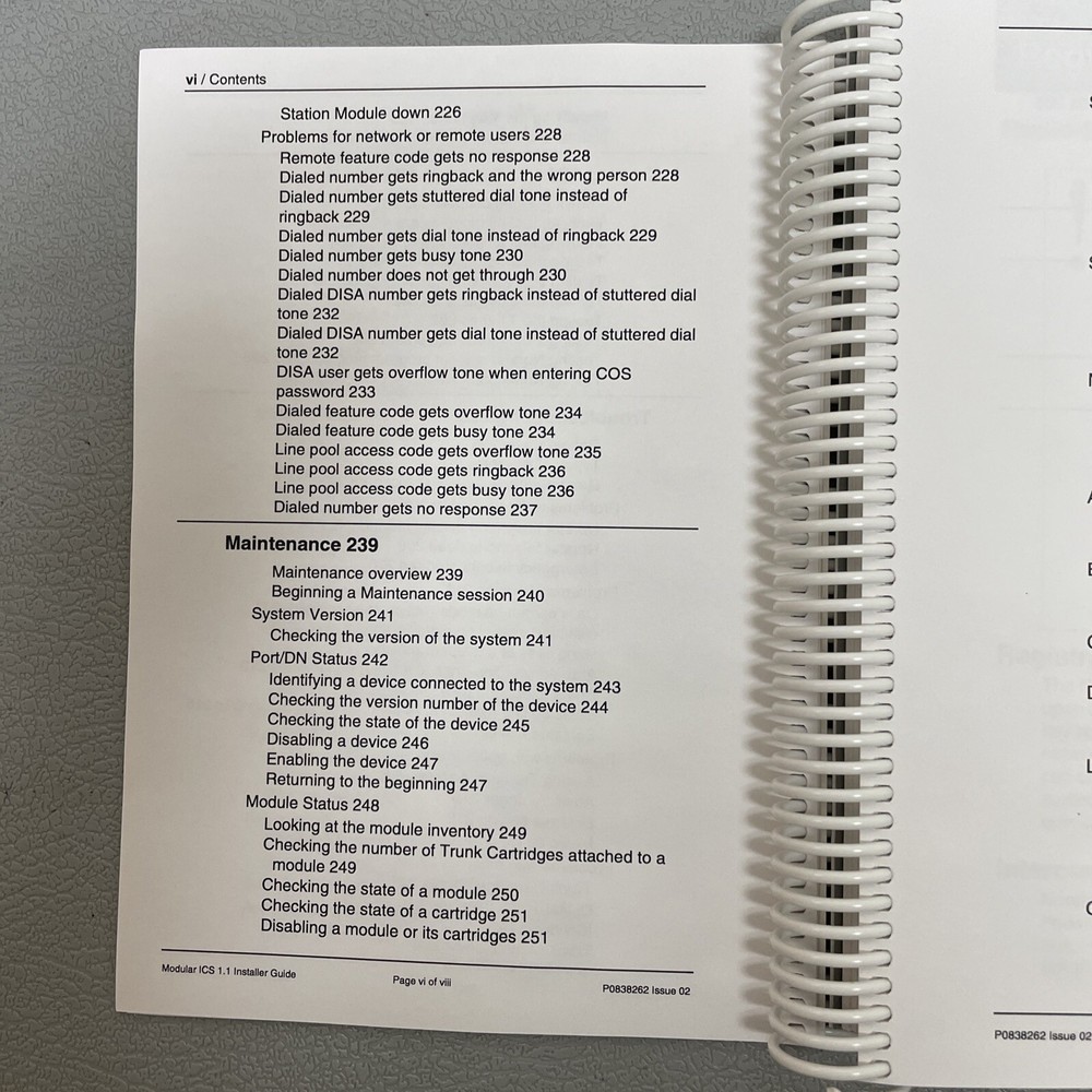 Norstar Plus Modular ICS 1.1 Installer Guide