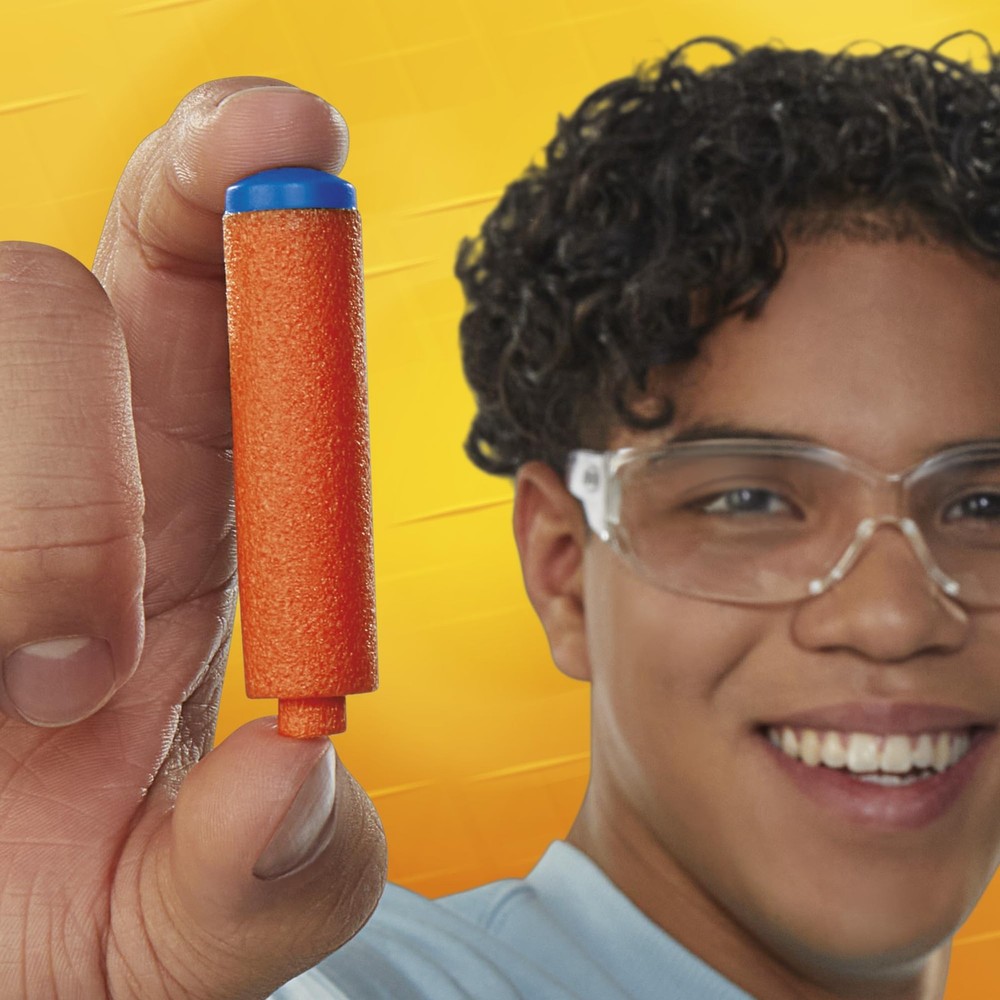 Nerf N Series N1 Darts, Includes 20 Refill Compatible Small, Orange