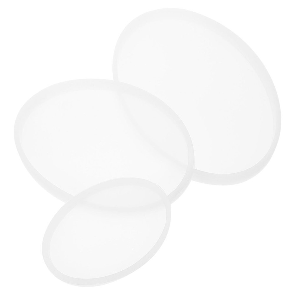 3 Pcs Table Decoration Molds Crystal Epoxy Molds Handmade Silicone