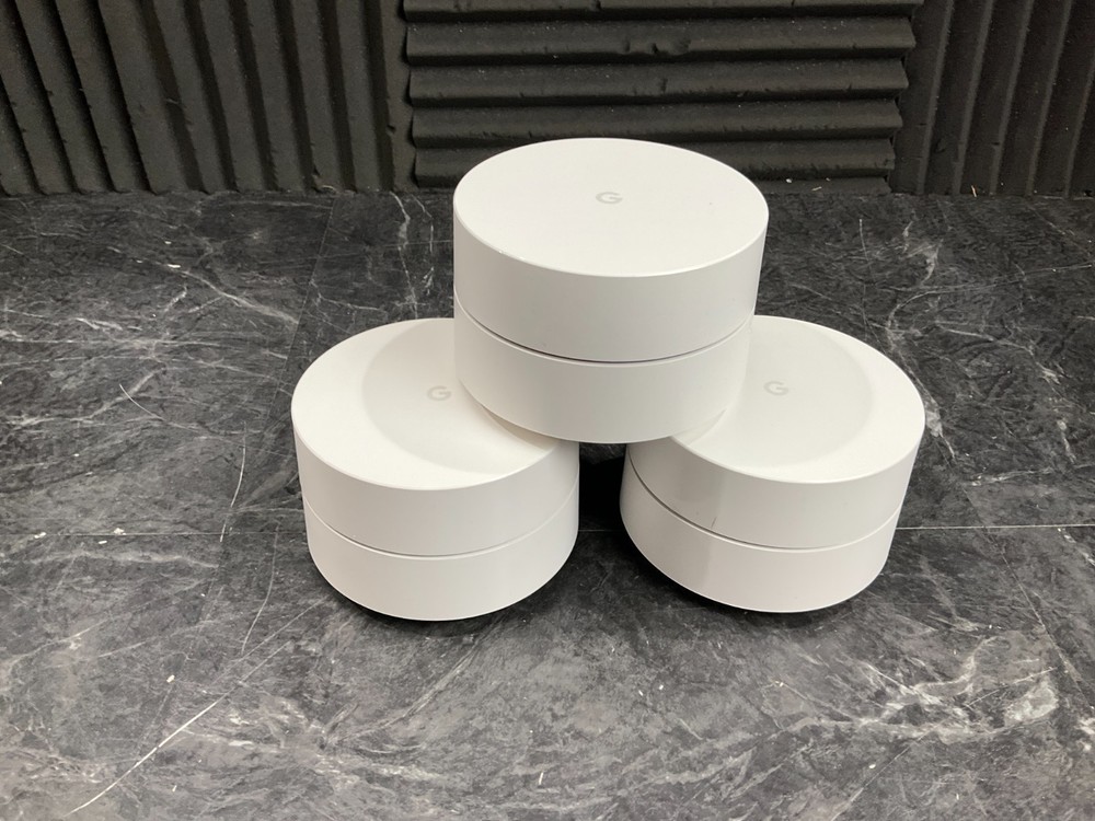 Google WiFi Access Point 3 pack GA00158-US 💚❤️💚❤️ NEW! OPEN BOX! 💚❤️💚❤️