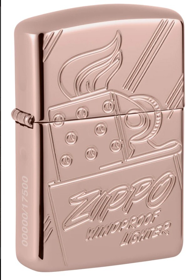 Limited Edition Script Collectible Zippo Lighter (Model # 48768)