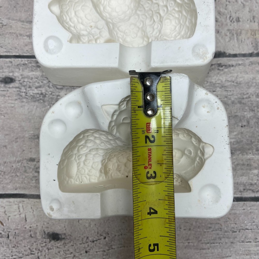 Ceramic Slip Casting Mold Lazy Lambs TAG #508