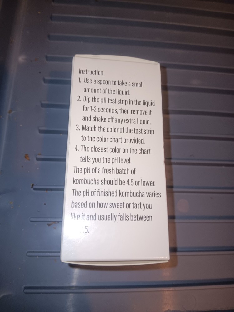 Kombucha Ph Strips