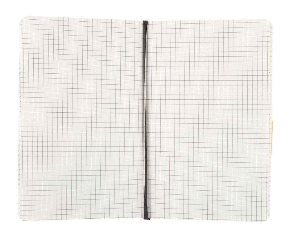 [Limited Quantity] Large Size (Width 13cm x Height 21cm) Graph Soft Cover Black