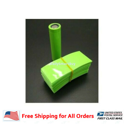 100pcs 18650 Battery Heat Shrink Wraps