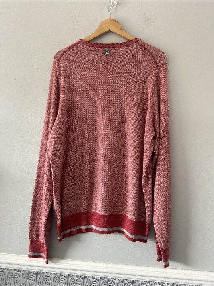 Duck & Cover Jumper 2xl Red Men’s Pullover