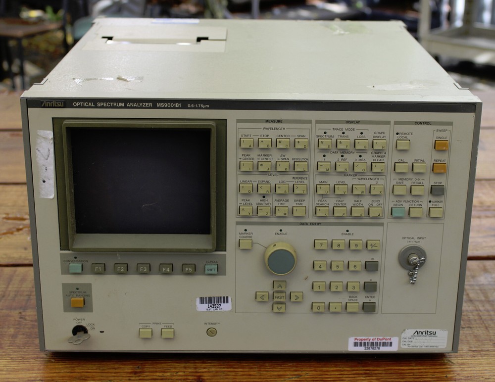 Anritsu MS9001B1 Optical Spectrum Analyzer / AS-IS
