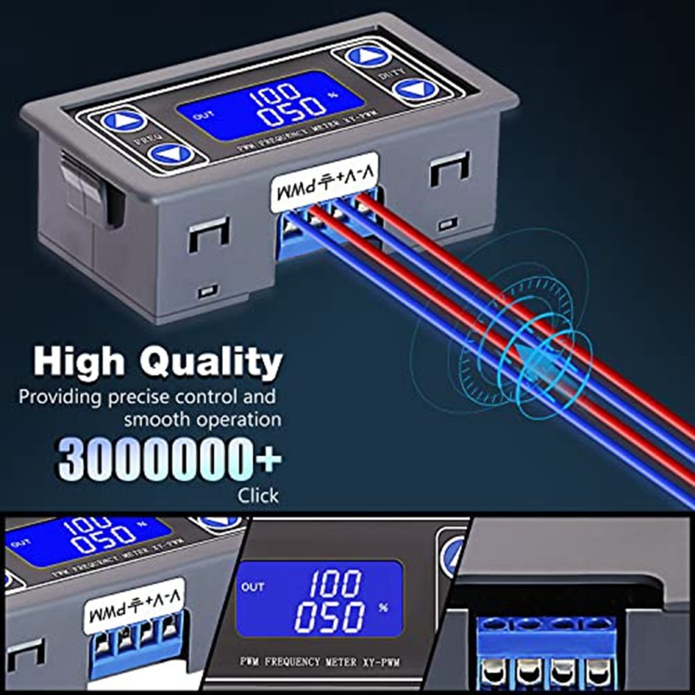 Adjustable Signal Generator, PWM Pulse Frequency Duty Cycle, Square Wave9605
