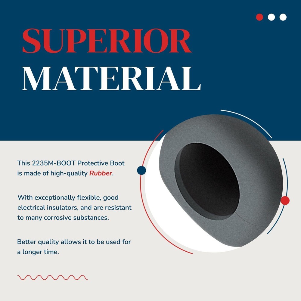 Replace for 2235M-BOOT Premium Tool Boot Air Impact Wrench Protective Boot 1/2''