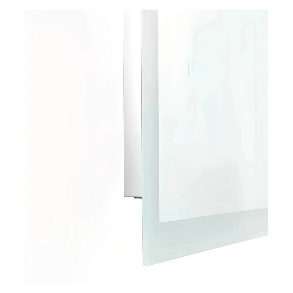SYLVA LED LIGHTED BATHROOM VANITY SQUARE MIRROR - 36 x 27