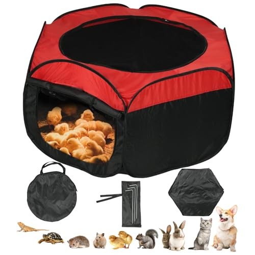 Chick Brooder Box for Baby Chicks,Brooder Box for Chick Starter Kit Pop-Up