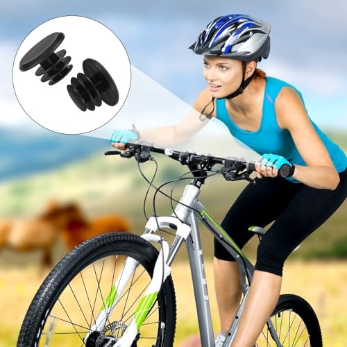 20 Piece Handlebar Bar End Plugs Plastic Bicycle Handlebar End Caps for Road