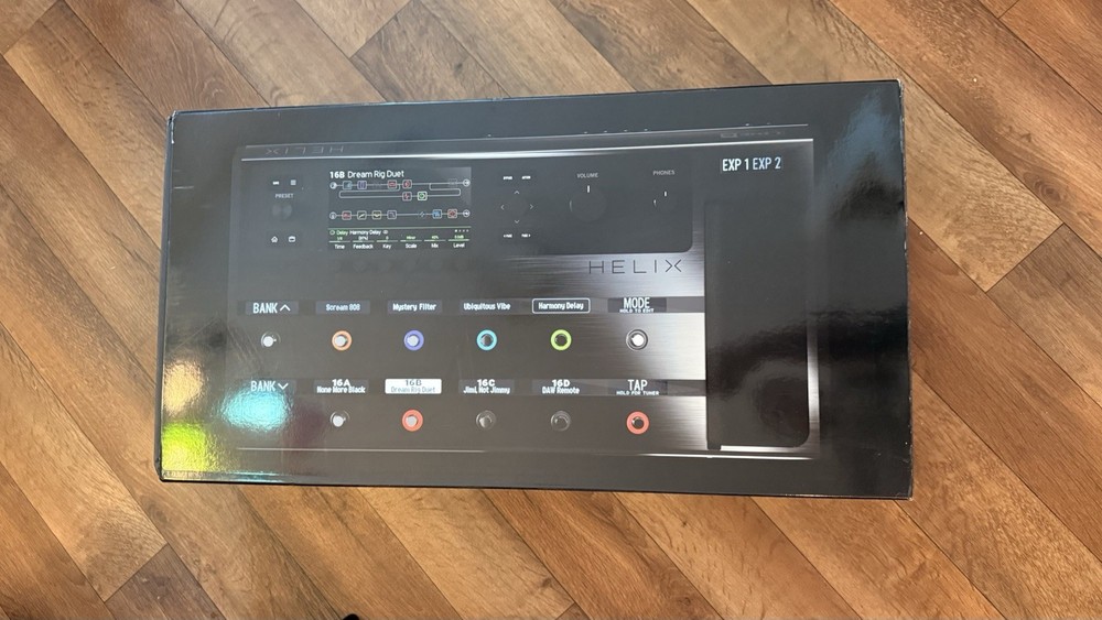 Line 6 Helix Guitar Processor Original Empty Box Packaging Only w/ Inserts