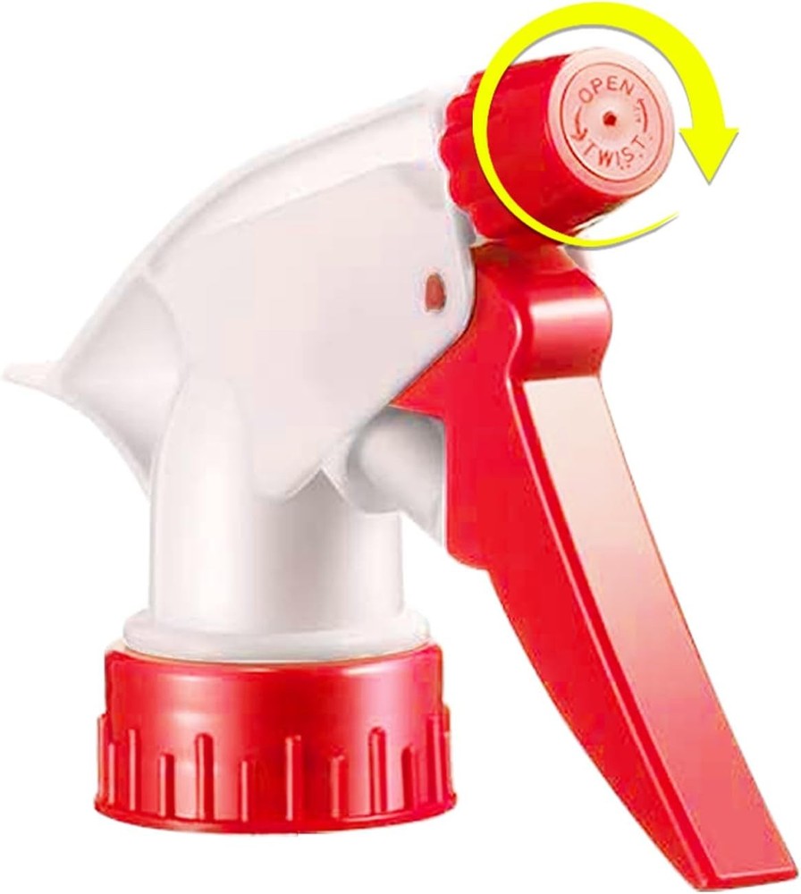 JohnBee Spray Bottles 16oz 2 Pack Leak Proof Adjustable