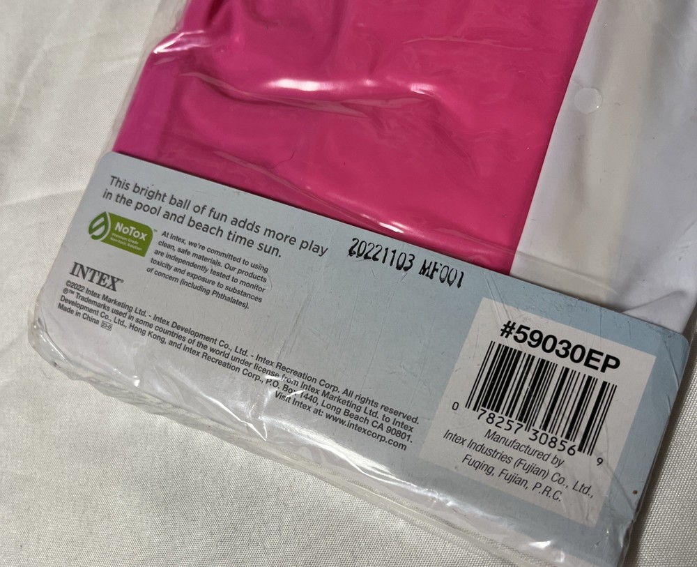 Intex Glossy Panel Beach Ball 24” 61cm Multicolor