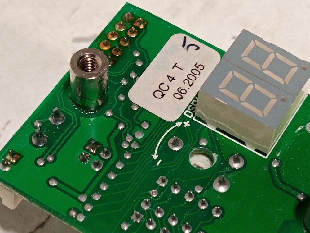 FETCO 51060 control board PCB assembly, 120VAC coffee brewer controller as shown