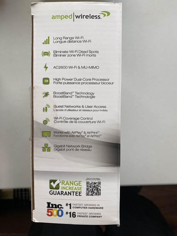 High Power Plug-In AC2600 WiFi Range Extender