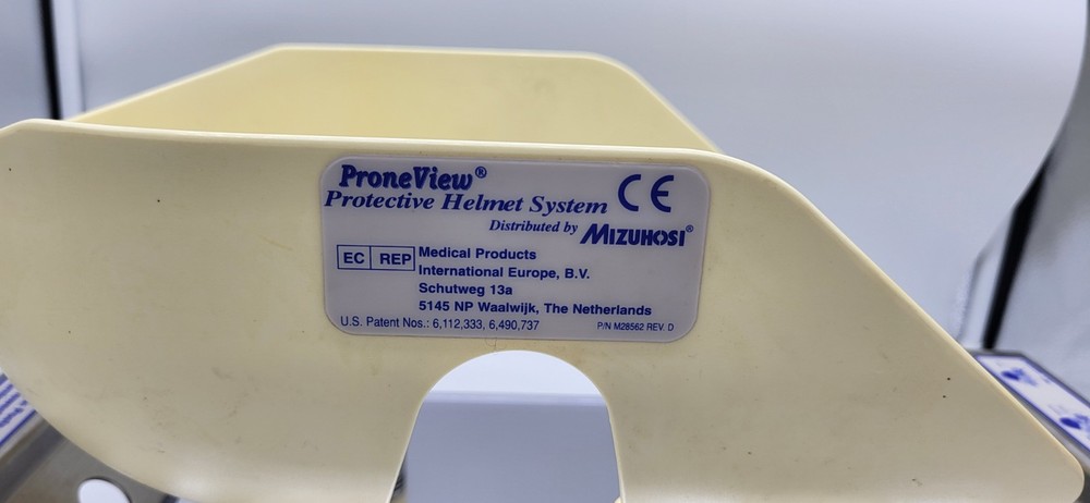 Mizuho OSI ProneView Table Platform and Helmet