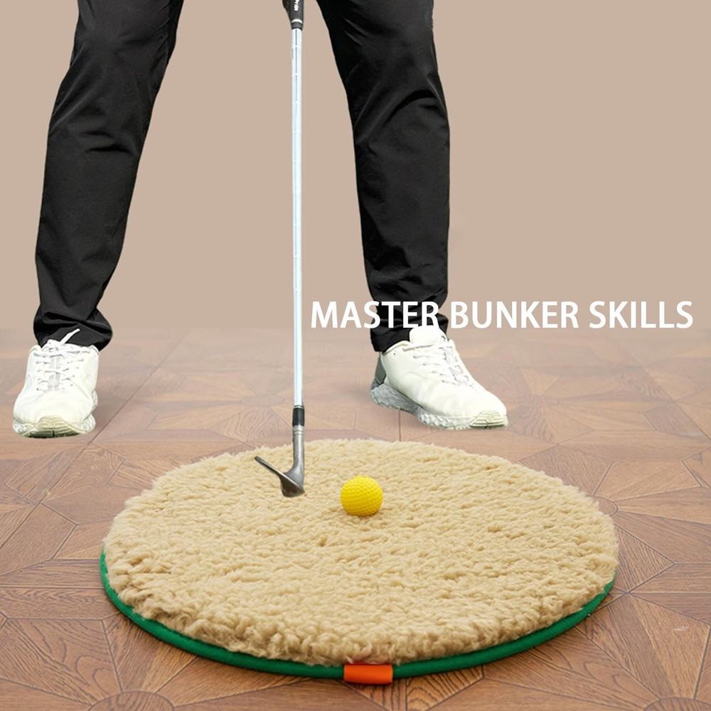 Bunker Mate Simulate Bunker Shots Anywhere with Our Golf Practice Mats