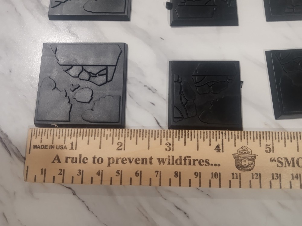 50mm / 40mm Square Scenic Base Lot