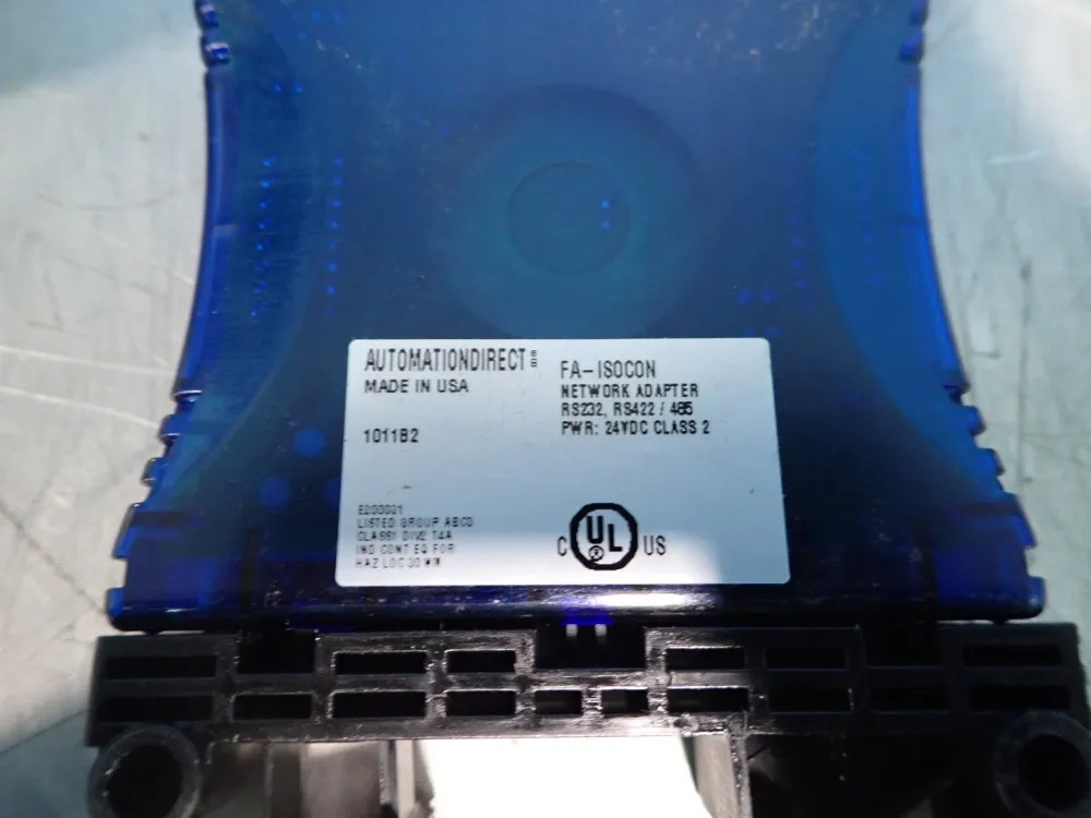 AUTOMATION DIRECT NETWORK ADAPTER FA-ISOCON