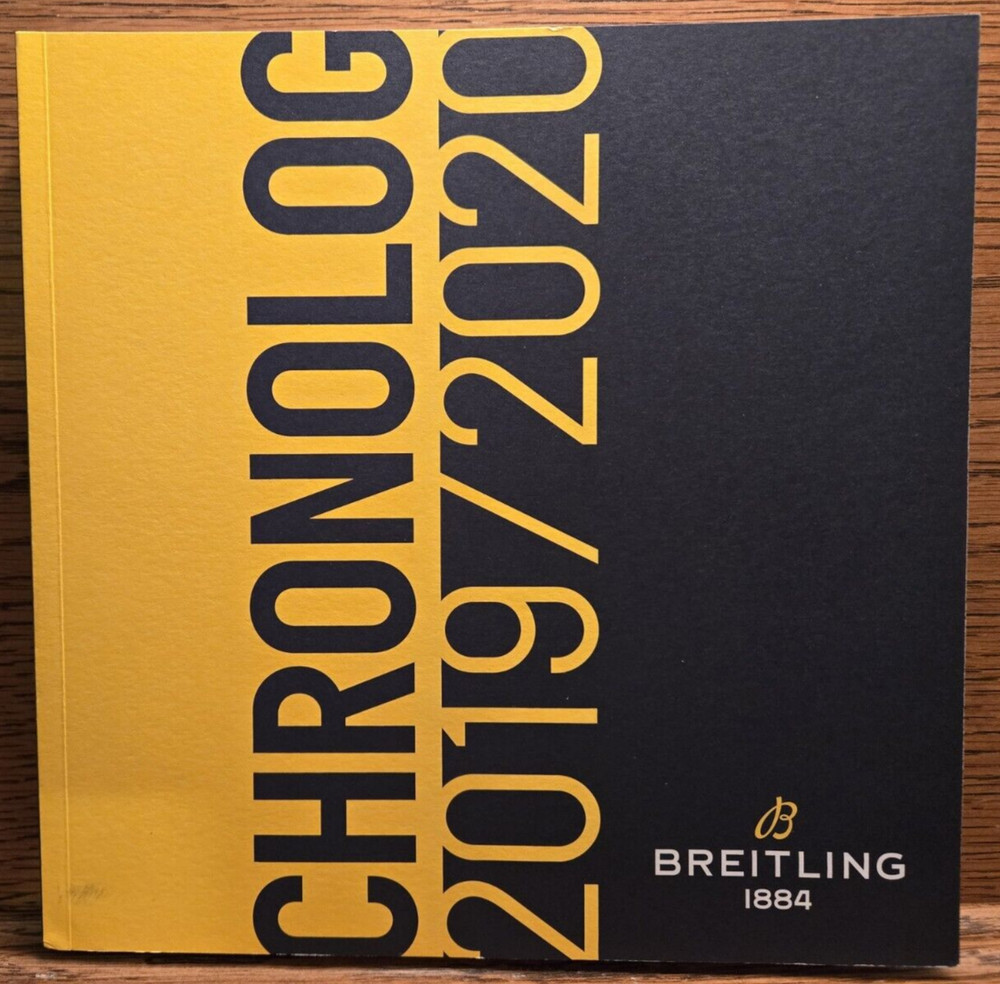 Breitling Chronolog Watch Catalog 2019 2020