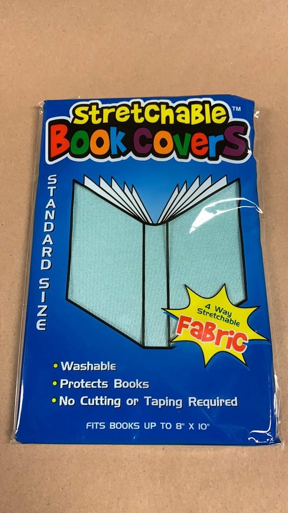 Assorted Colors Stretchable Fabric Book Cover