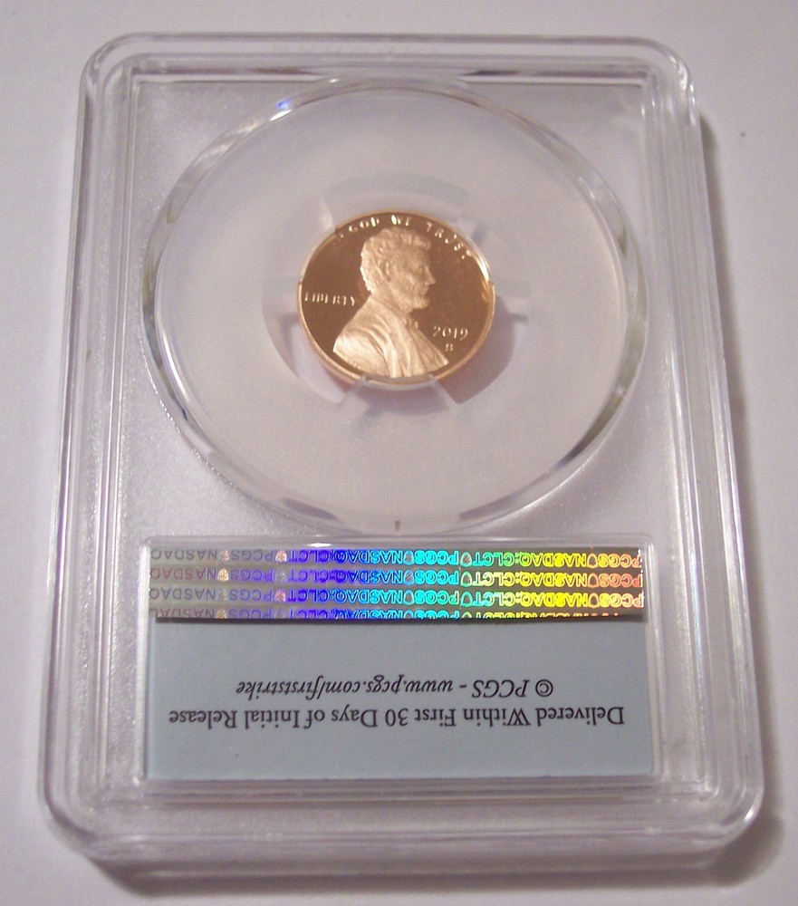 2019 S Lincoln Shield Cent Proof PR70 DCAM PCGS First Strike