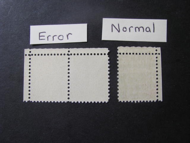 US Stamp Scott # 1290 Misperf. Error..Free International Shipping!