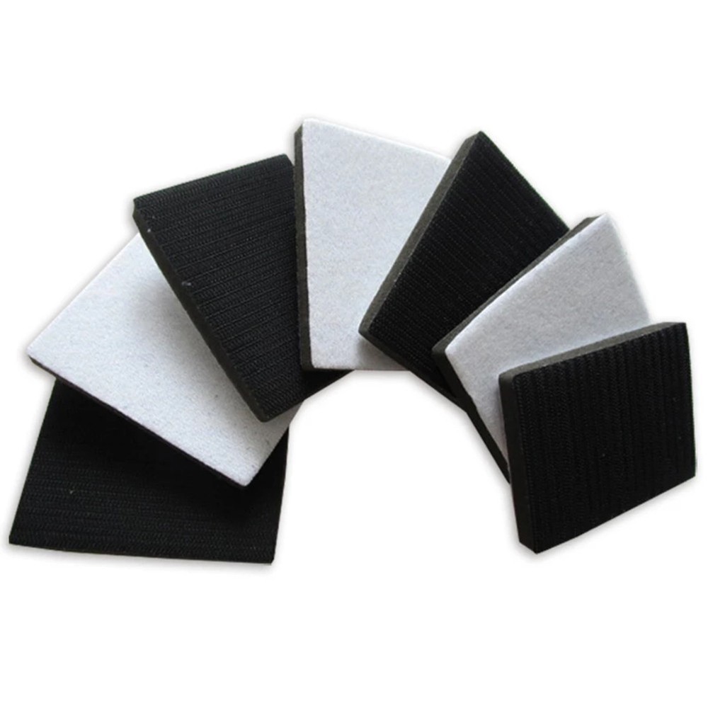 Interface Pad Sander Backing Hook&Loop Interface Pad Rectangle Soft Sponge