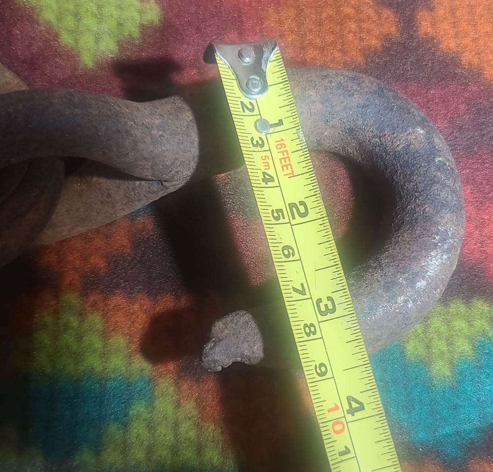 Very Lg. Vintage Dbl. Pully With Hook plus Added Extra Hook. Cast Iron & Wood