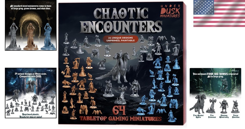 Dungeons and Dragons Miniatures Lot