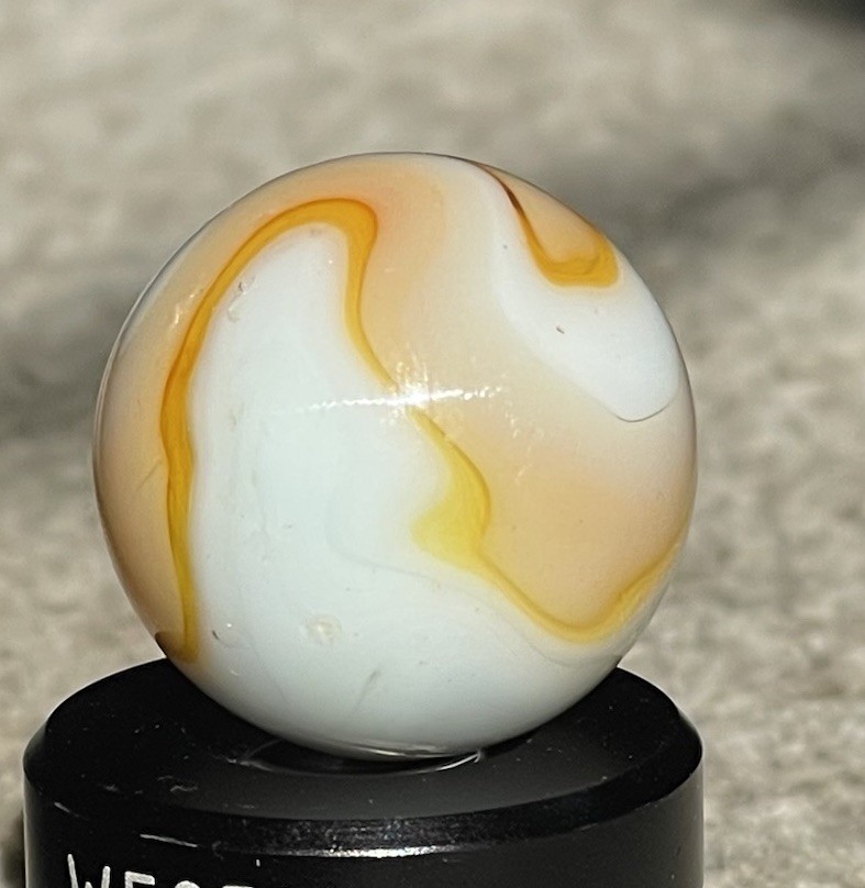 Vintage Christensen Agate Swirl Shooter Marble CAC