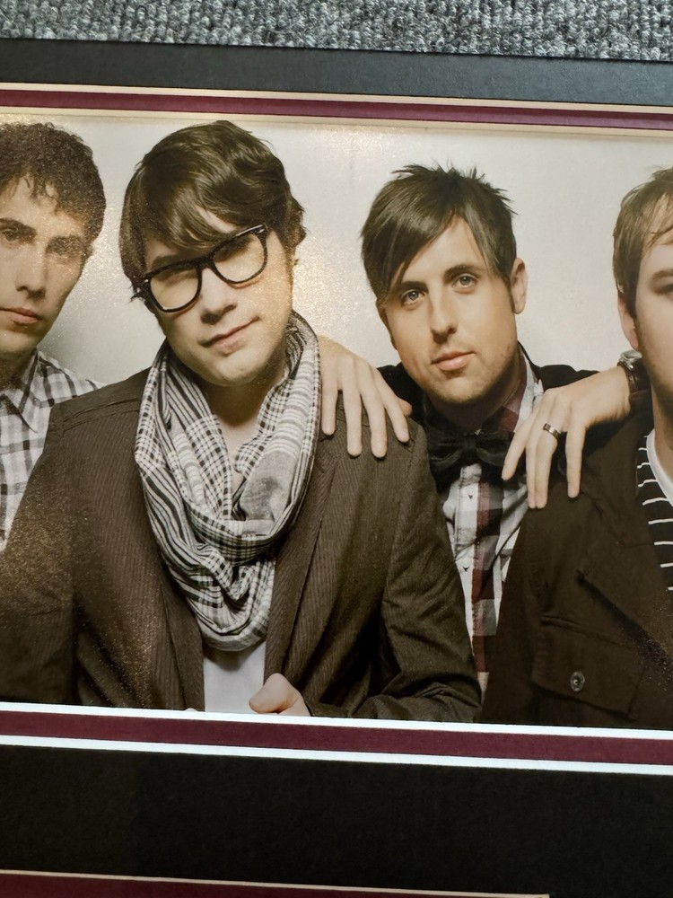 Hawthorne Heights Signed "Hate" CD Insert 11x14 Framed - ACOA