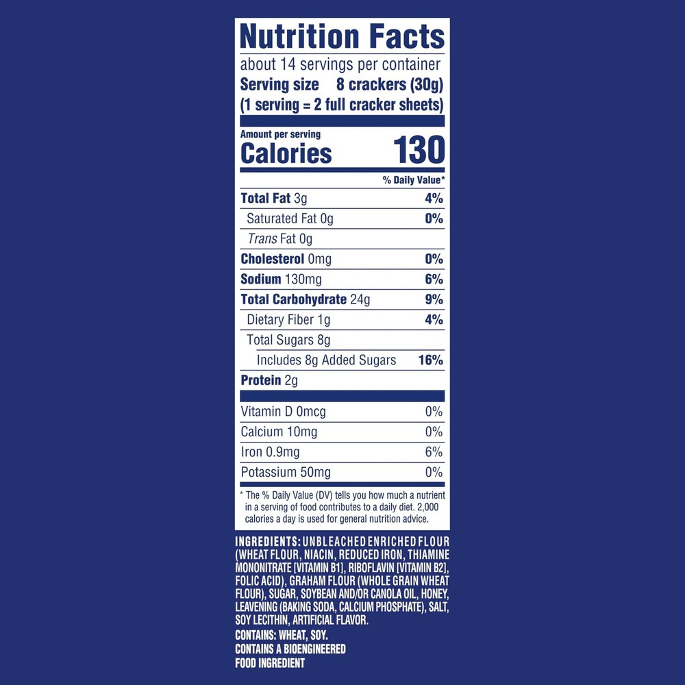 Graham Crackers, Lunch & Bulk Snacks, 12 Pack, 14.4 oz Boxes