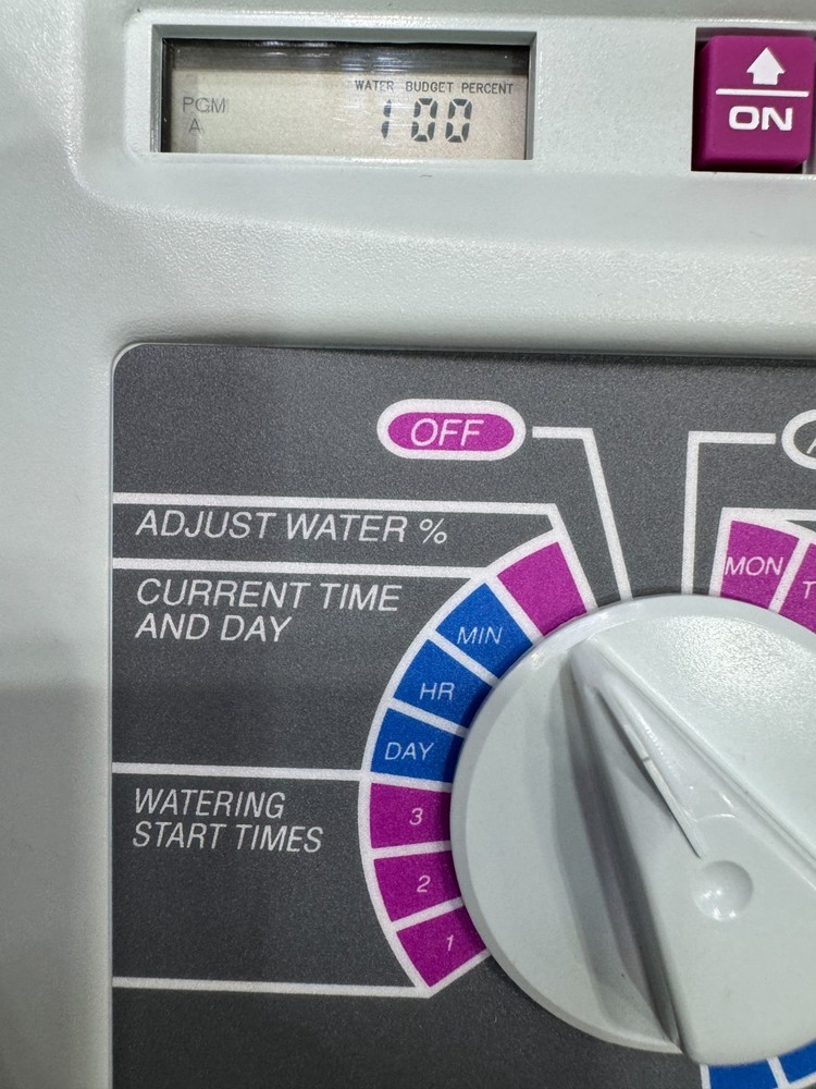 Rain Bird ESP-4Si Indoor 4 Zone Programmable Sprinkler Timer Controller w/ Power