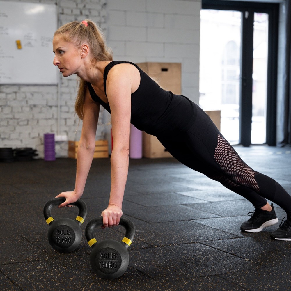 Cast Iron Kettlebell Single 30 lbs