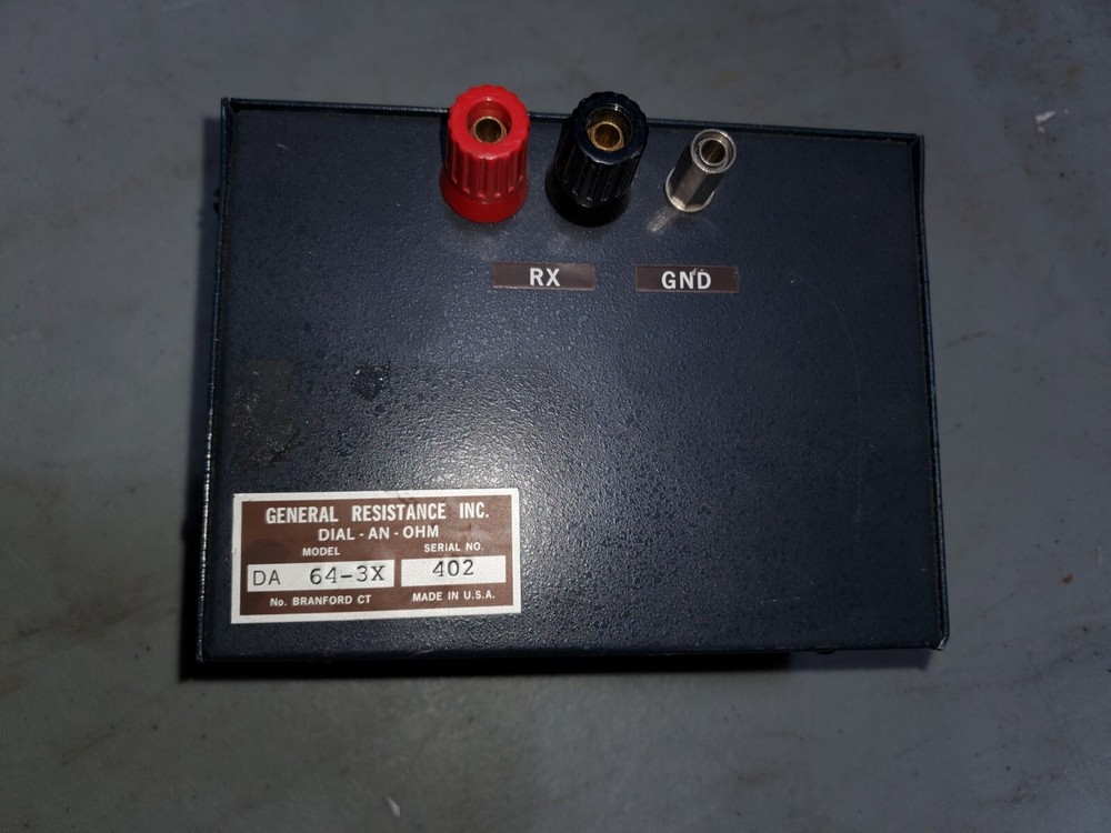 GENERAL RESISTANCE DA64-3X (USED)(