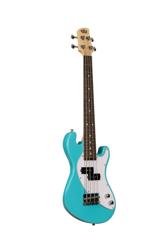 Solid Body 4-String Surf Blue Fretted U-BASS