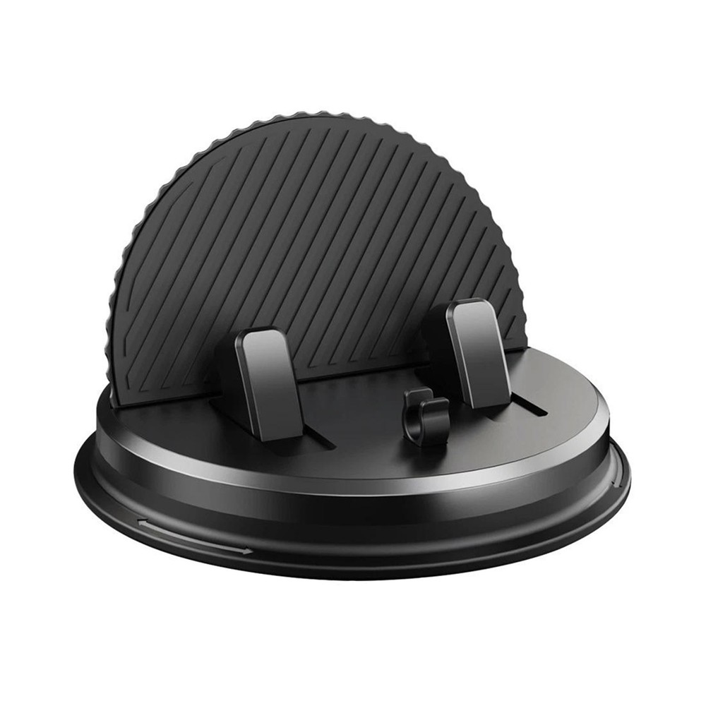 Car Dashboard Mount for Smartphone GPS with Rotatable Base and Cable Groove